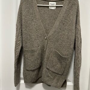 Abercrombie & fitch grandpa style cardigan